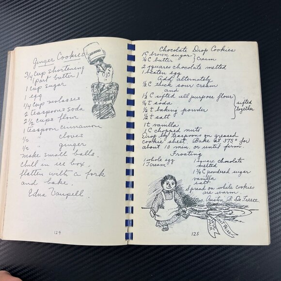 VTG Treasured Recipes From Seattle Spiral-Bound Cookbook Women’s University Club - Picture 9 of 14